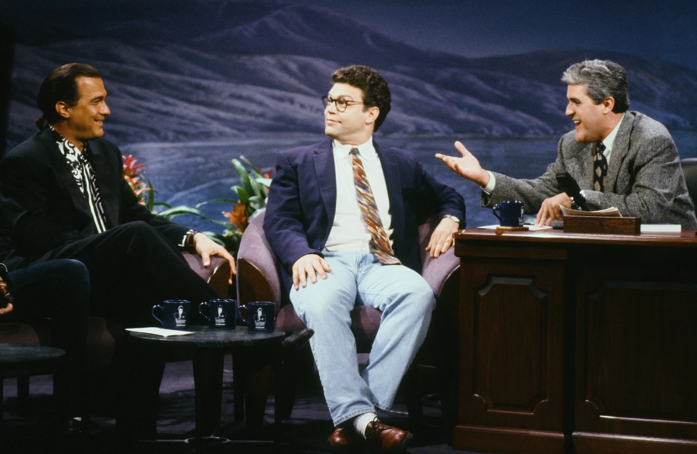 Steven Seagal i Al Franken u Jaya Leno Steven Seagal i Al Franken u Jaya Leno