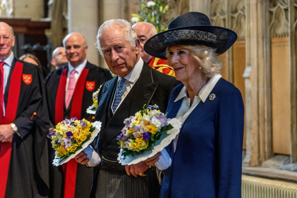 Król Karol III, królowa Camilla Król Karol III, królowa Camilla