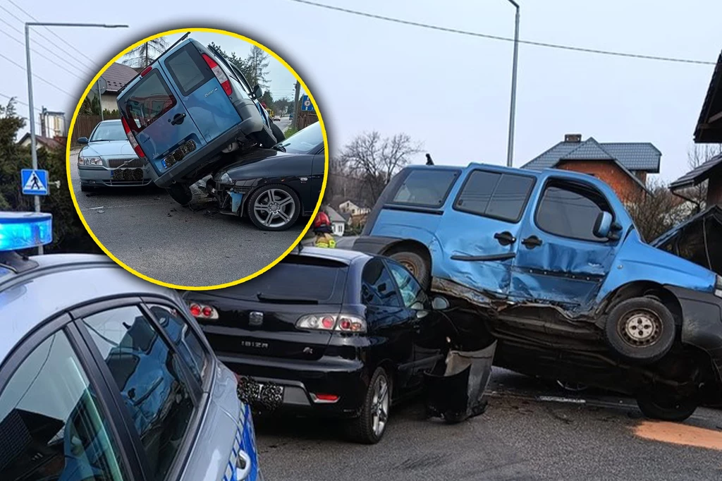 Kierowca Fiata nie ustąpił pierwszeństwa. Seat się na niego nadział