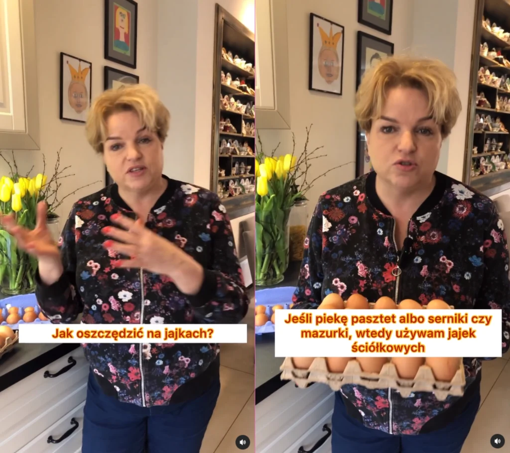 Katarzyna Bosacka kontra jajka na święta Katarzyna Bosacka kontra jajka na święta