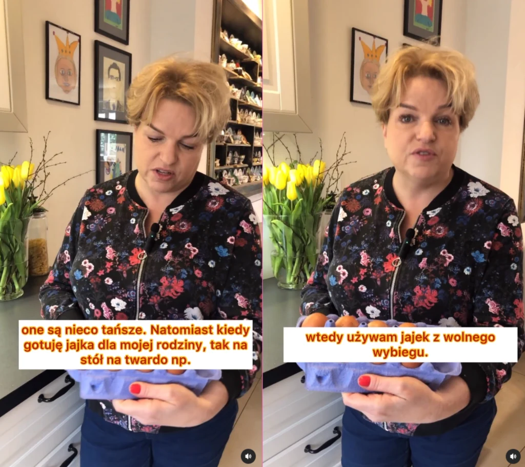 Katarzyna Bosacka kontra jajka na święta Katarzyna Bosacka kontra jajka na święta