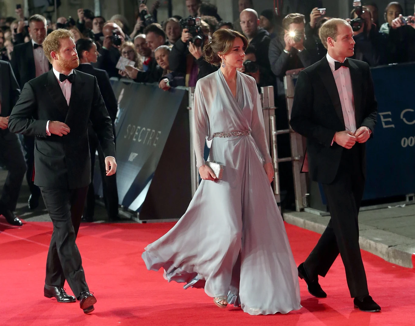 Harry, Kate i William