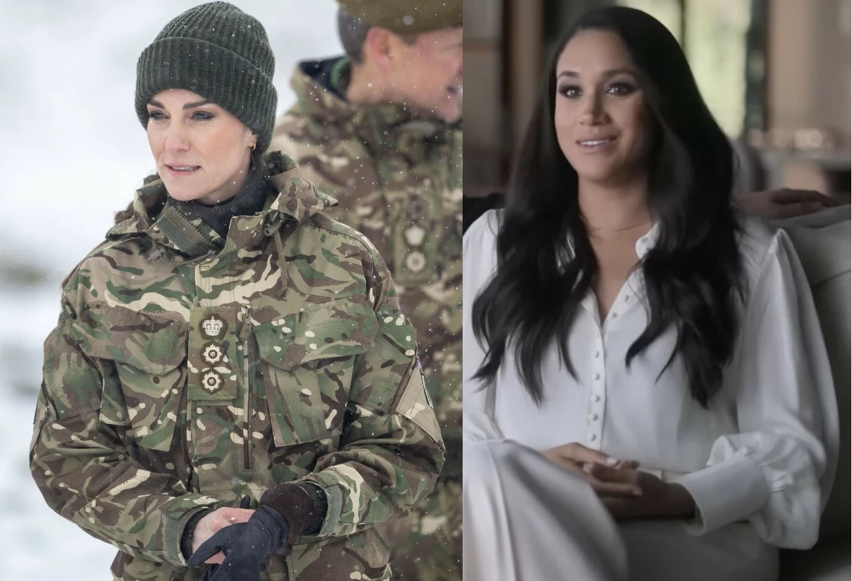 Kate Middleton i Meghan Markle Kate Middleton i Meghan Markle