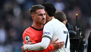 Alexis Mac Allister i Heung-Min Son