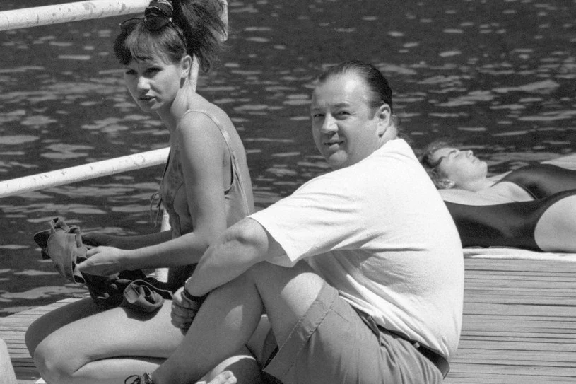 Stanisław Sojka i Grażyna Trela w 1995 roku