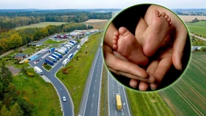 Na autostradzie A1 urodziło się dziecko. Pomogło ITD i kierowca ciężarówki