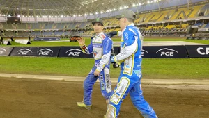 Patryk Dudek i Paweł Przedpełski
