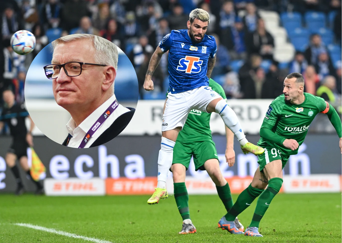 Warta Poznań w derbach z Lechem Warta Poznań w derbach z Lechem