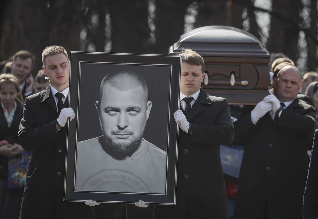Pogrzeb Władlena Tatarskiego w Moskwie