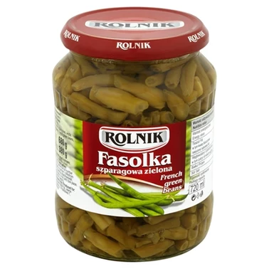 Rolnik Fasolka szparagowa zielona 680 g - 0