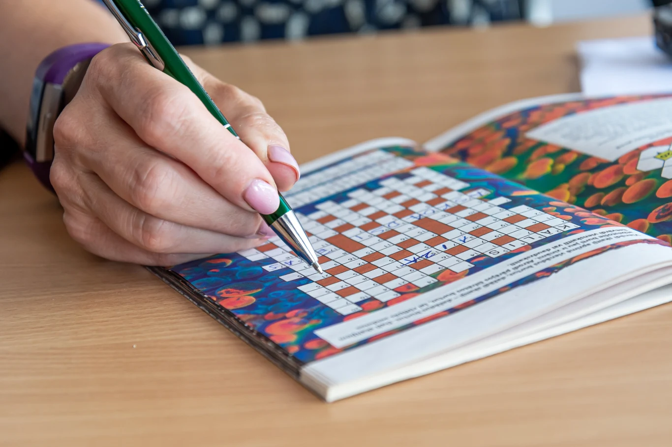 Różnego rodzaju krzyżówki i łamigłówki świetnie wpływają na mózg. 