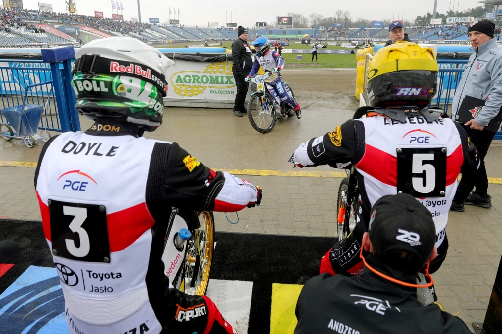 Jason Doyle i Andrzej Lebiediew