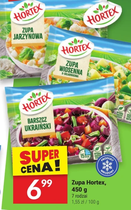 Zupa mrożona Hortex - promocja Twój Market - Ding.pl