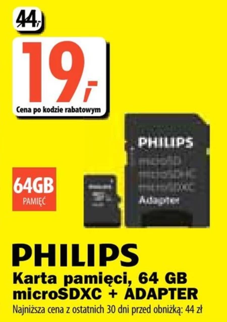 Karta micro sd Philips