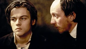 Leonardo DiCaprio i David Thewlis w filmie "Całkowite zaćmienie"