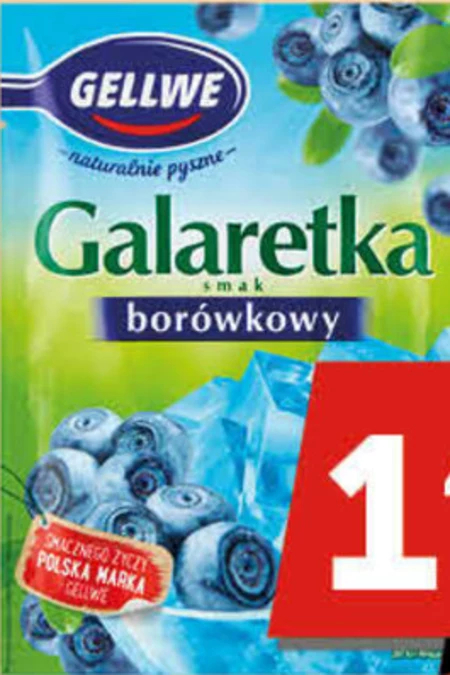 Galaretka słodka Gellwe