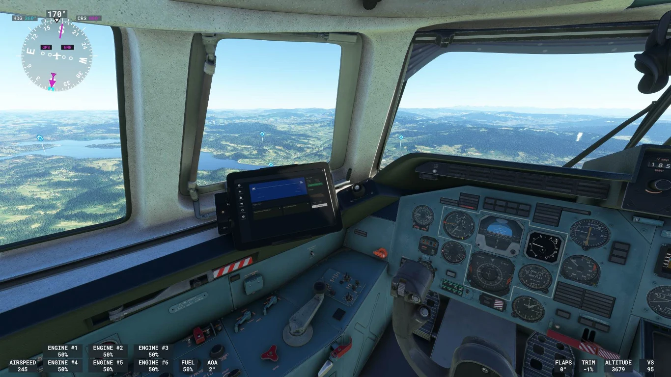Antonov An-225 Mrija z dodatku do Microsoft Flight Simulator