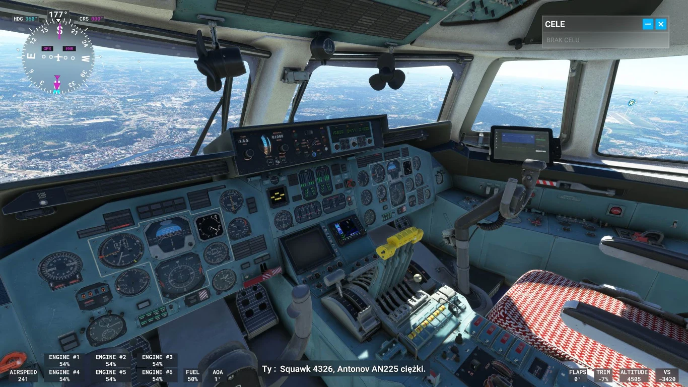 Antonov An-225 Mrija z dodatku do Microsoft Flight Simulator