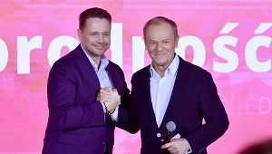 Rafał Trzaskowski i Donald Tusk