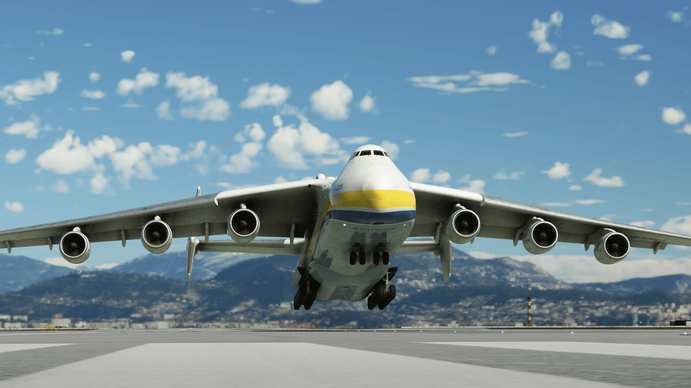 Antonov An-225 Mrija w dodatku do Microsoft Flight Simulator