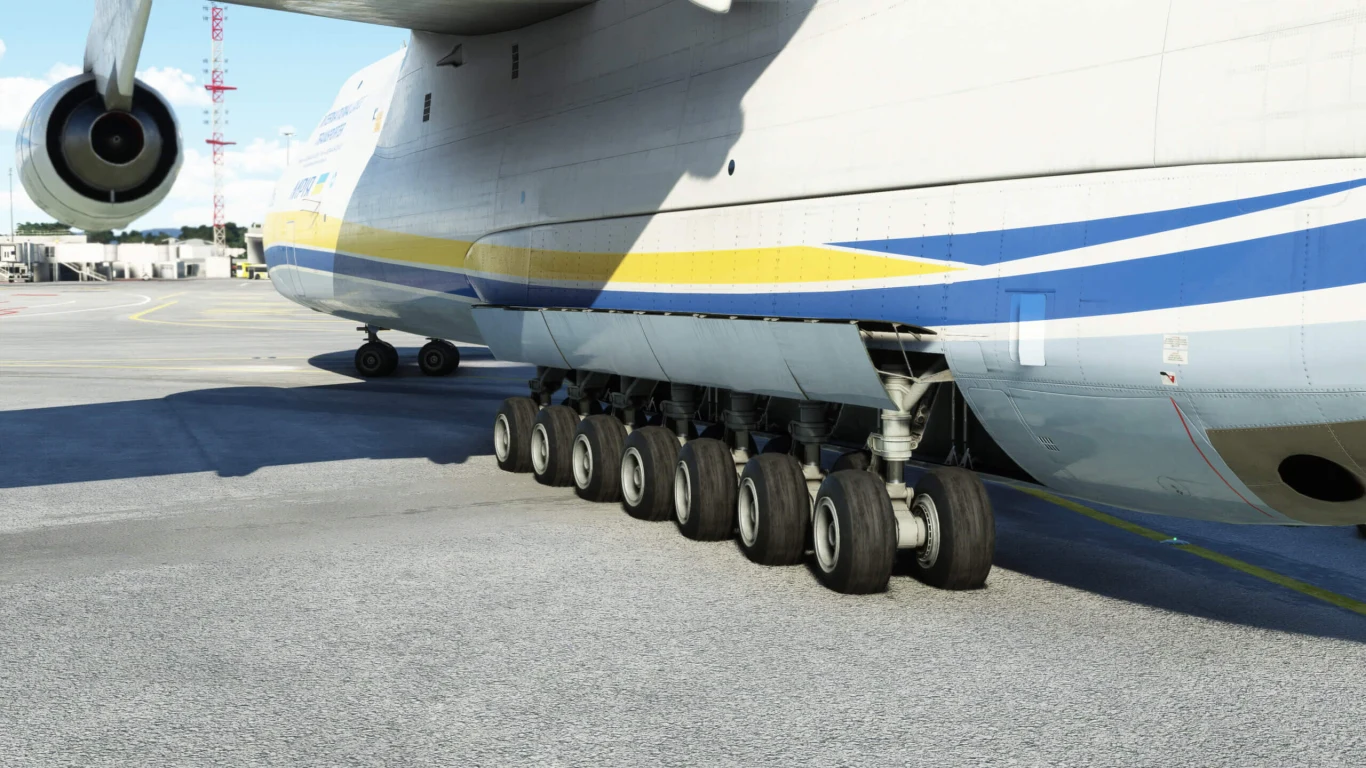 Antonov An-225 Mrija w dodatku do Microsoft Flight Simulator