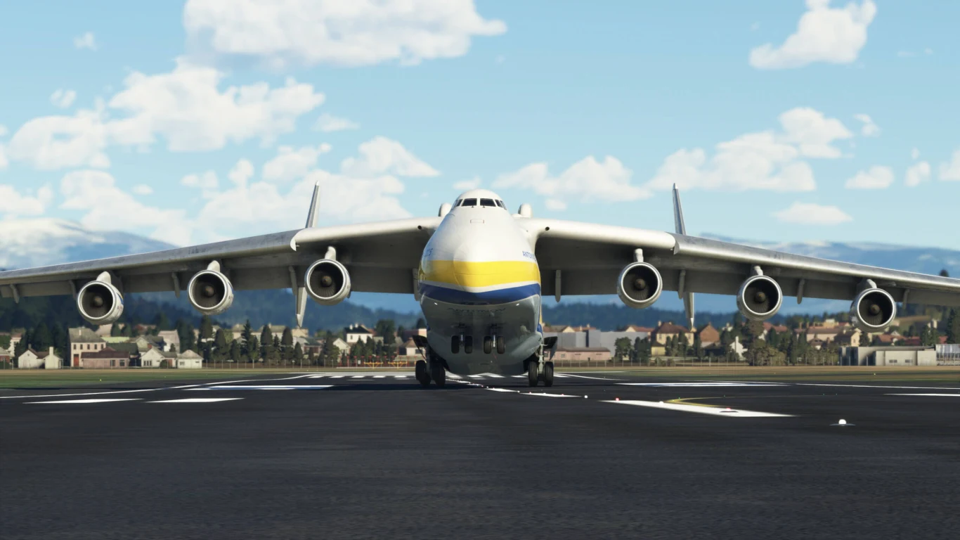 Antonov An-225 Mrija w dodatku do Microsoft Flight Simulator