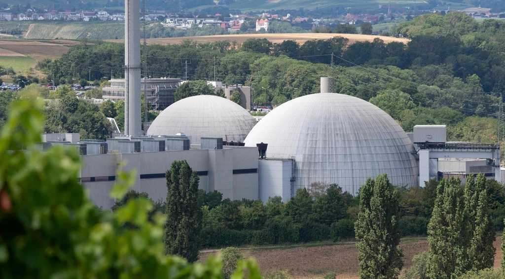 Elektrownia atomowa w Neckarwestheim niedaleko Stuttgartu. To jeden z trzech zakładów, które zostaną wyłączone w sobotę, 15 kwietnia. Tym samym Niemcy odejdą całkowicie od energetyki jądrowej