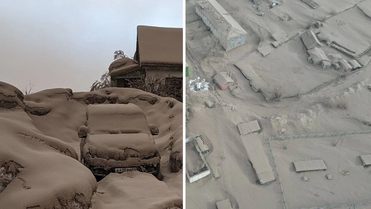 Pod grubą, 10-centymetrową warstwą popiołu znalazły się całe miasta i wioski Pod grubą, 10-centymetrową warstwą popiołu znalazły się całe miasta i wioski