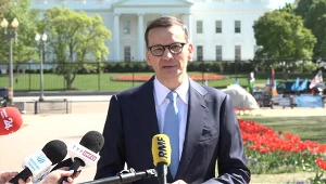 Mateusz Morawiecki po spotkaniu z Kamalą Harris