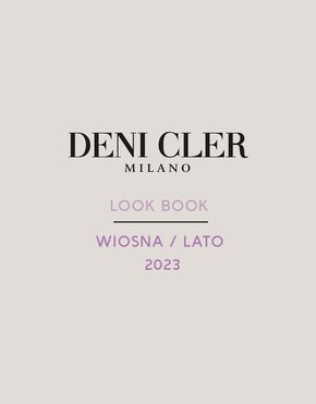 Lookbook Wiosna-Lato Deni Cler
