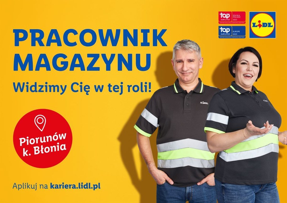 Lidl Polska poszukuje pracowników do nowego centrum