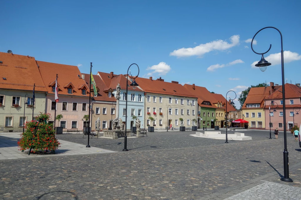 Na rynku w Lubomierzu organizowano kiedyś popularne wówczas targi