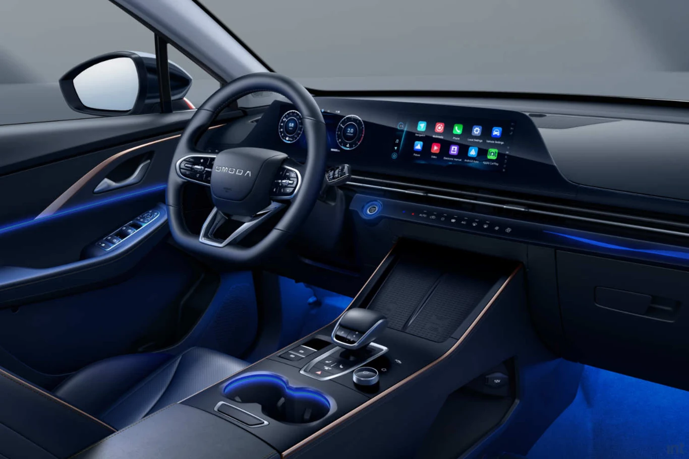 Wnętrze modelu OMODA 5