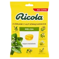 Ricola Szwajcarskie cukierki ziołowe melisa 68 g (18 sztuk)