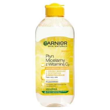 Garnier Skin Naturals Płyn micelarny z witaminą Cg 400 ml - 0