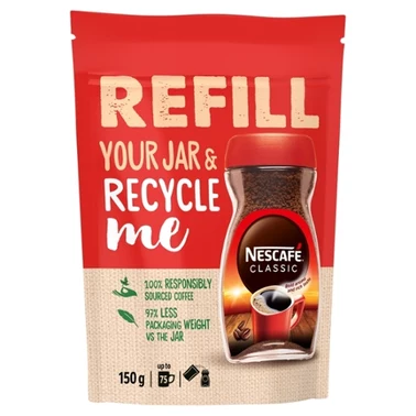 NESCAFÉ Classic Refill Kawa rozpuszczalna 150 g - 1