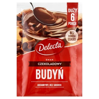 Delecta Budyń smak czekoladowy 64 g - 0