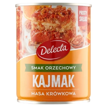 Delecta  Kajmak masa krówkowa smak orzechowy 400 g - 1