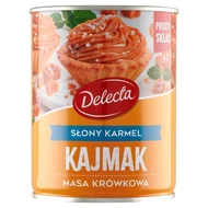 Delecta Kajmak masa krówkowa słony karmel 400 g