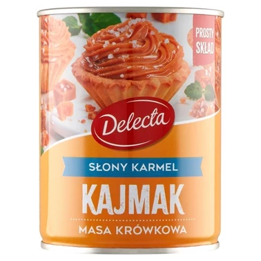 Delecta Kajmak masa krówkowa słony karmel 400 g - 1