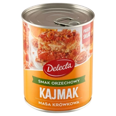 Delecta  Kajmak masa krówkowa smak orzechowy 400 g - 0