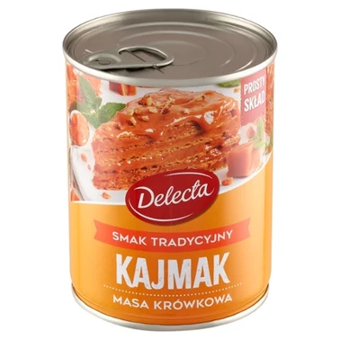 Delecta Kajmak masa krówkowa smak tradycyjny 400 g - 0