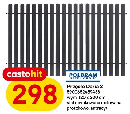 Przęsło ogrodzeniowe Polbram