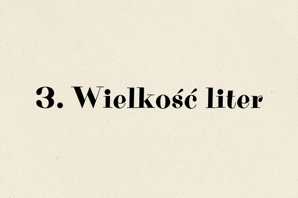 Wielkość liter