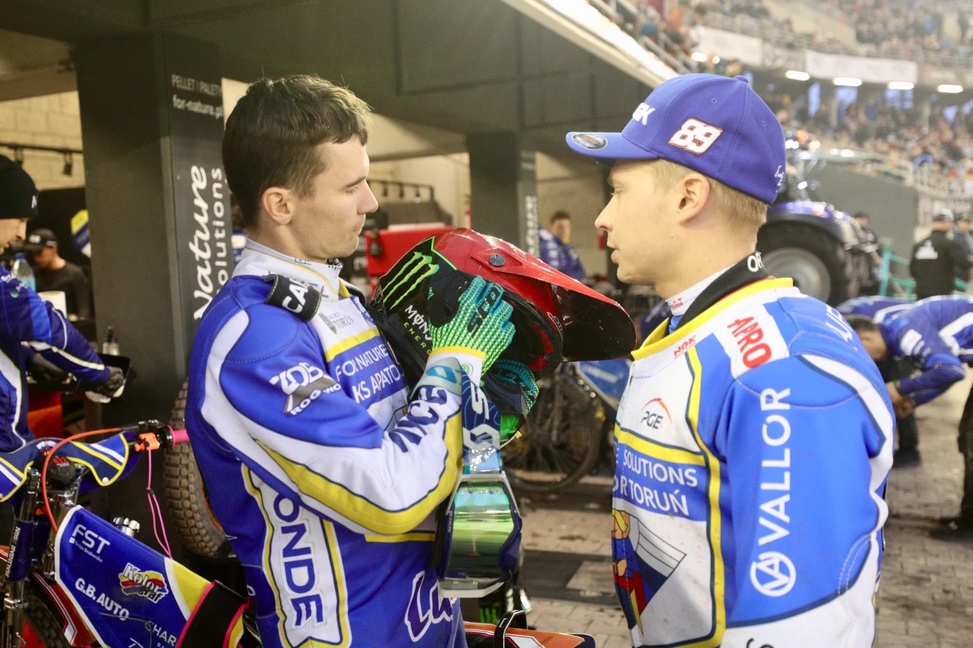 Patryk Dudek i Emil Sajfutdinow Patryk Dudek i Emil Sajfutdinow