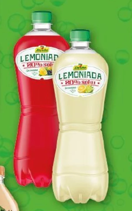 Zbyszko Lemoniada gazowana smak cytryna-mięta-aronia 1 l