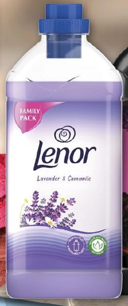 Lenor Płyn do płukania tkanin Lavender & Camomile 60 prań, 1.8L