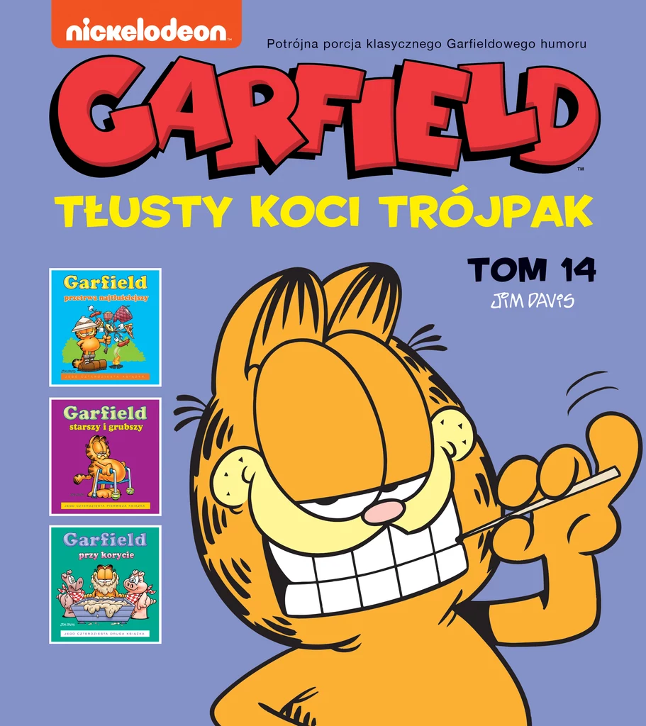 Garfield. Tłusty koci trójpak, tom 14