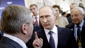 Thomas Bach i Władimir Putin