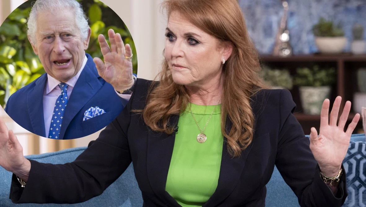 Sarah Ferguson i król Karol III. Sarah Ferguson i król Karol III.